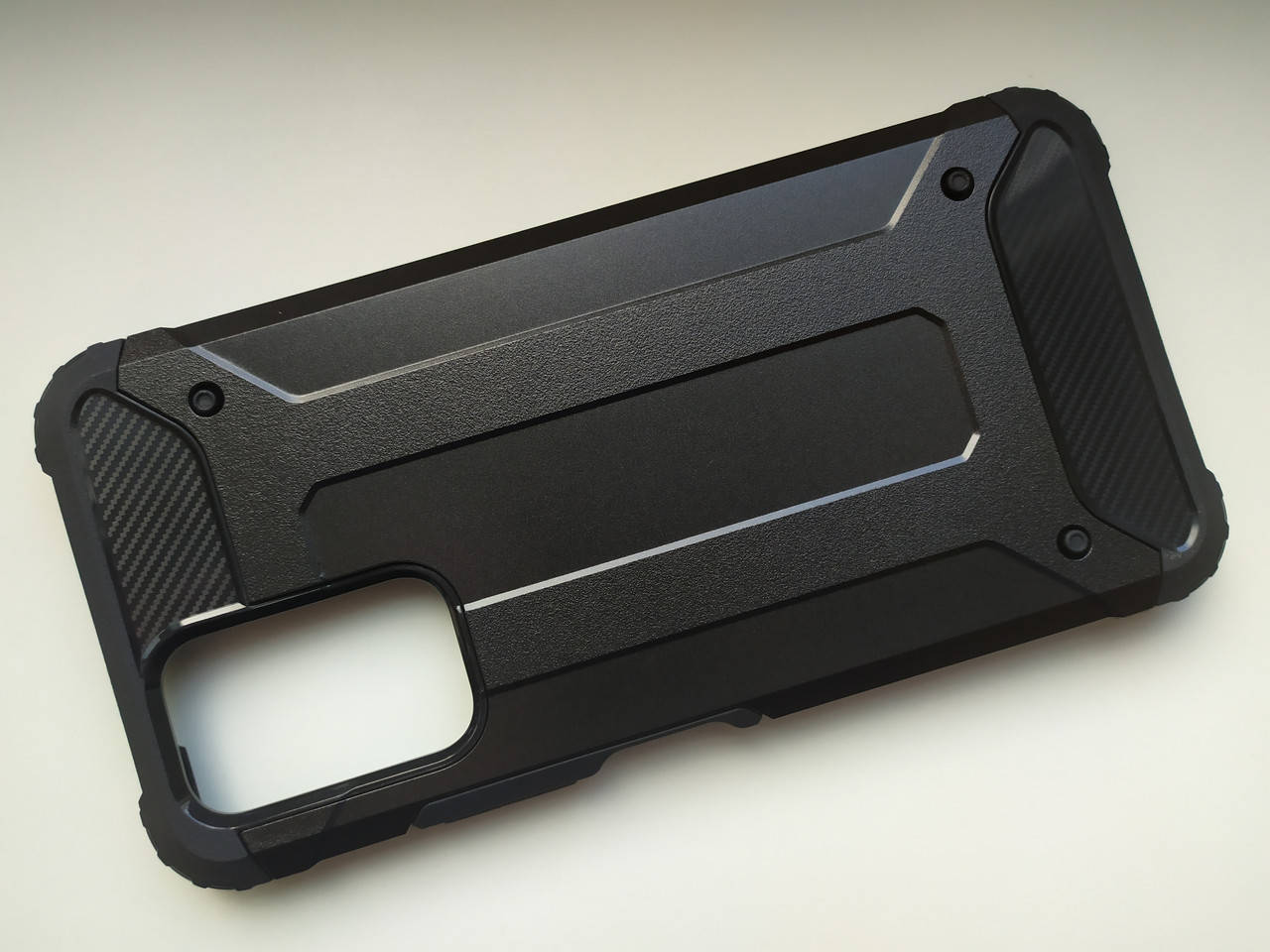 

Чехол бронированный противоударный для Xiaomi Redmi Note 10 pro, Черный