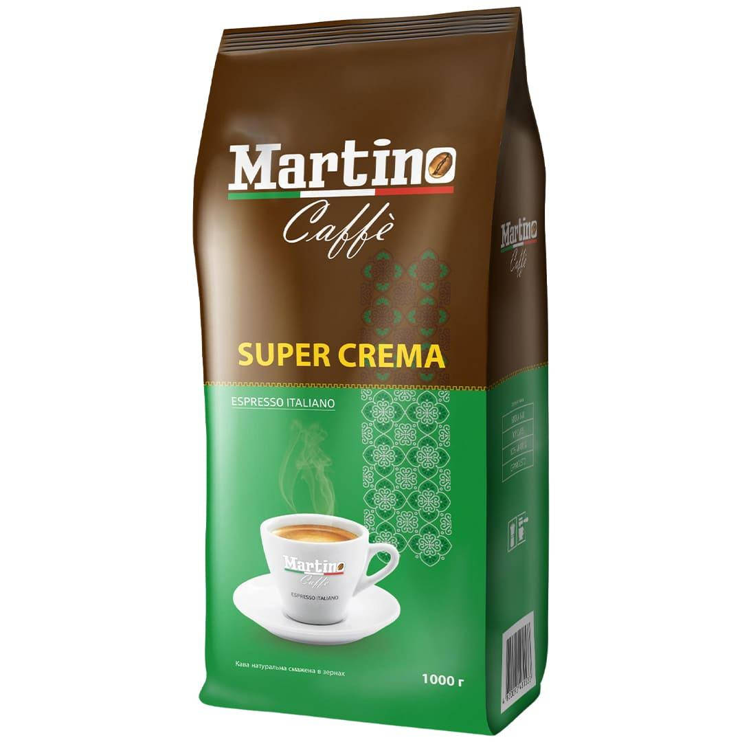 

Кофе в зернах Martino Caffe Super Crema 1 кг.