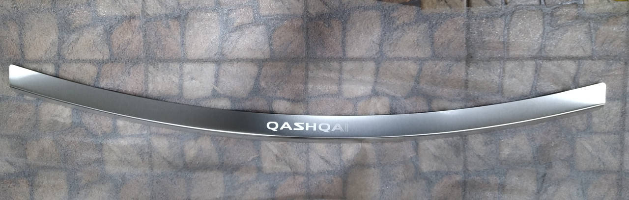 

Накладка на бампер с загибом Nissan Qashqai 2007-2013