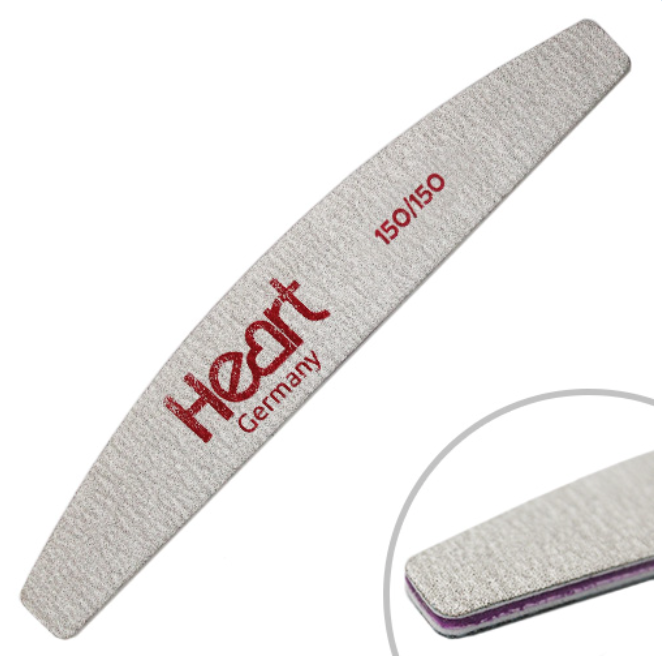 

Пилка для ногтей Heart Half 150/150