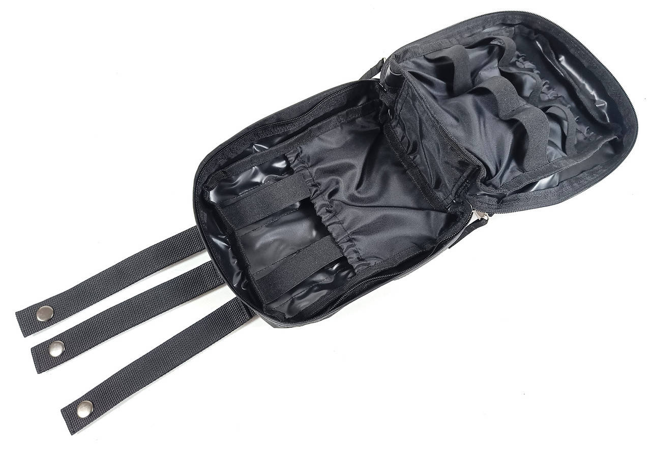 

Подсумок аптечка тактическая MOLLE черный для РПС, разгрузки или жилета