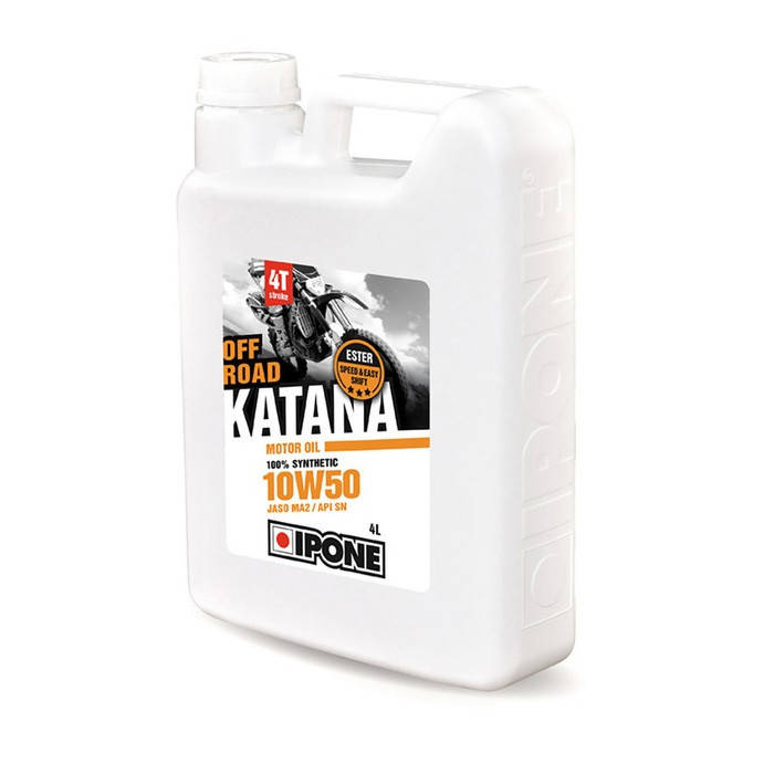 

Моторное масло IPONE Katana Off Road 10W50 4 л (800016)