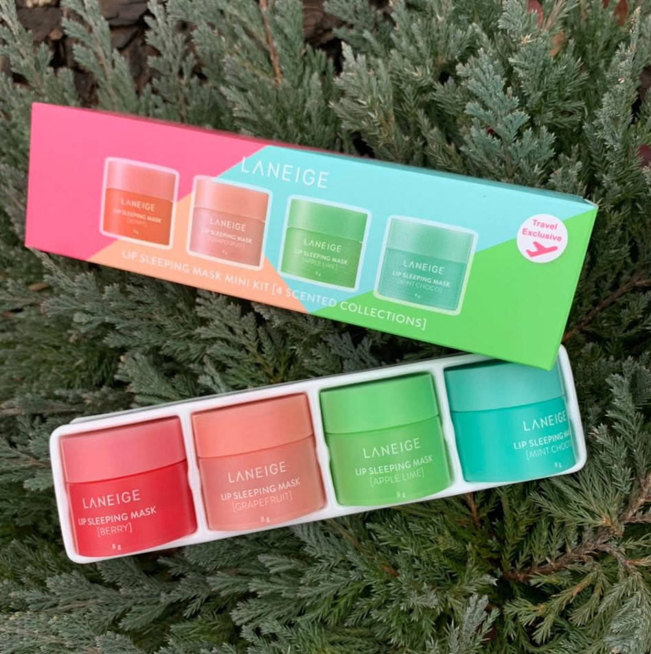

Набор ночных масок для губ Laneige Lip Sleeping Mask Mini Kit 4eax 8g