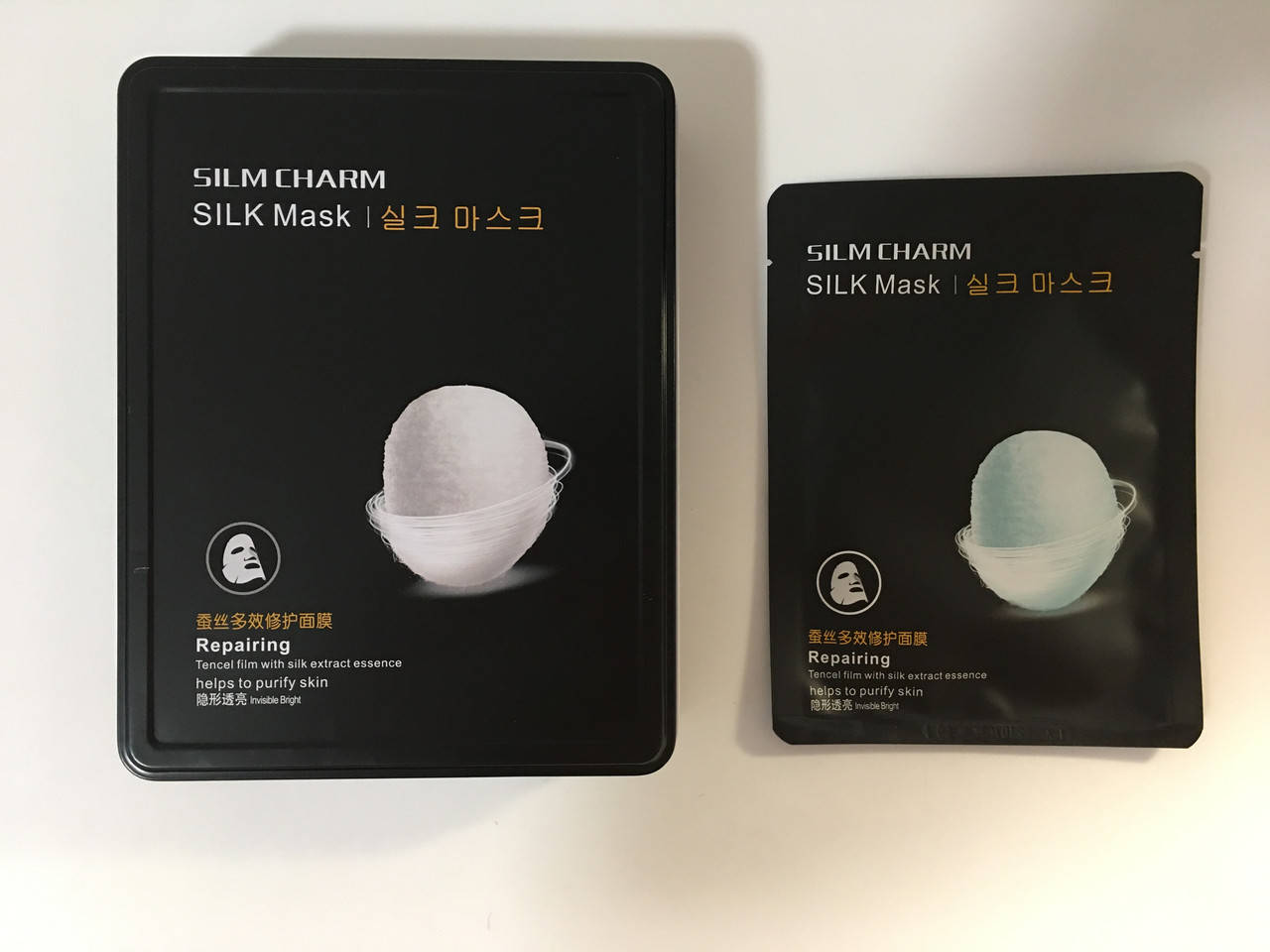 

Маска для лица Silm Charm с протеинами шелка