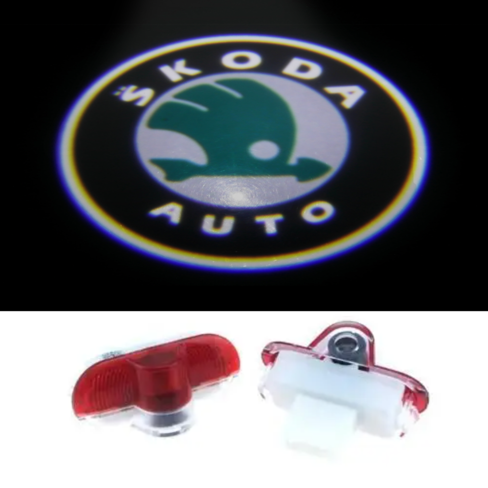 

Проектор подсветка логотипа для дверей Skoda (Шкода) Octavia (04-08)
