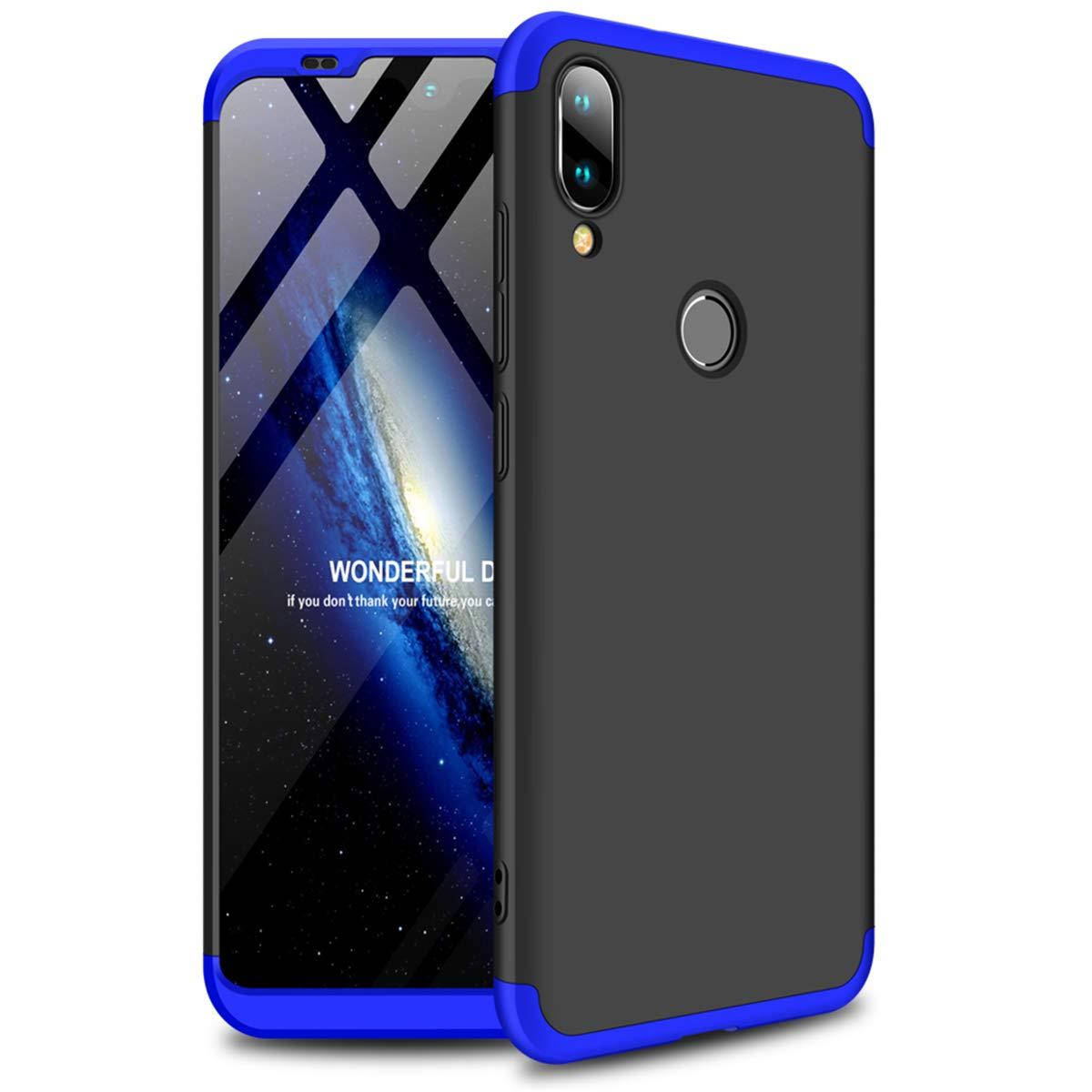 

Чехол GKK 360 для Xiaomi Mi Play бампер оригинальный Black-Blue