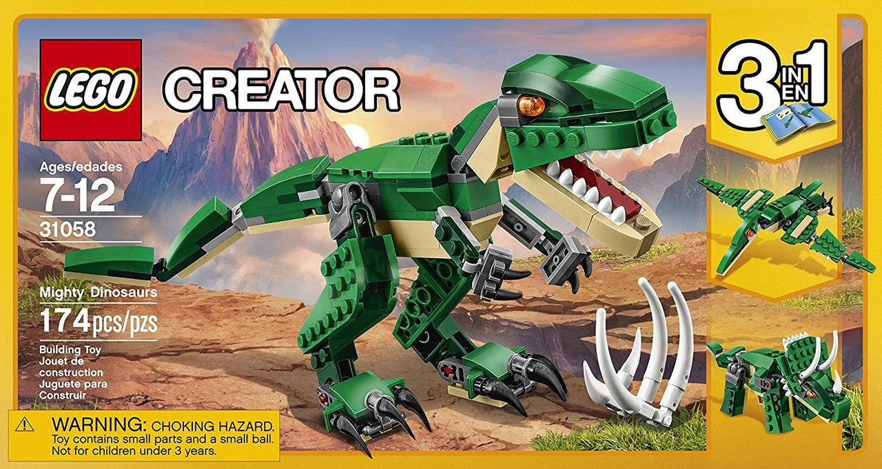 

Lego Creator Mighty Dinosaur Конструктор Лего Грозный динозавр 31058