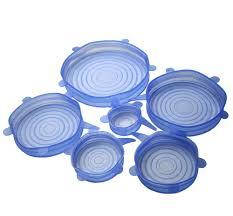 

Силиконовые крышки Silicon Lids 6шт
