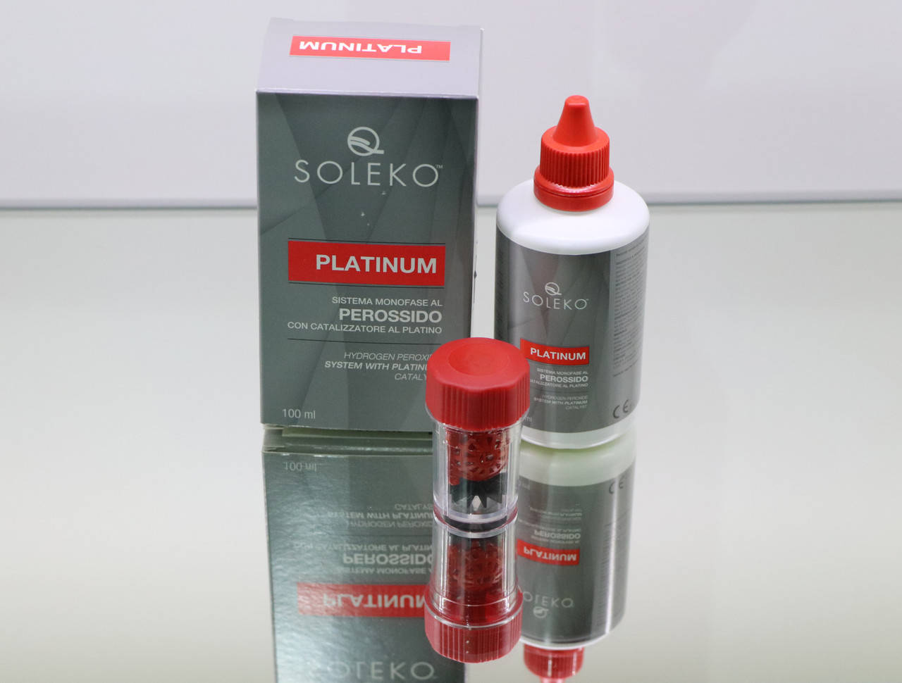 

PLATINUM пероксидная система для ухода за контактными линзами 360 мл