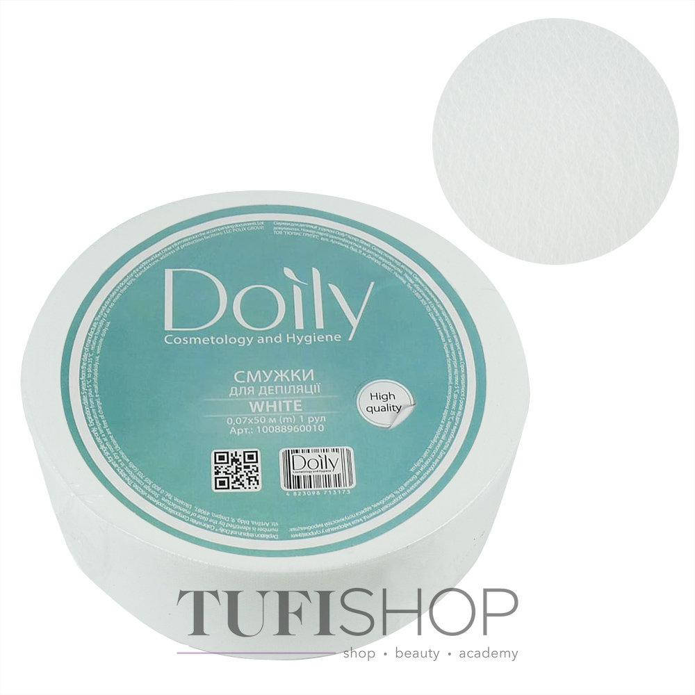 

Полоски для депиляции в рулоне Doily 0,07*50 м (1 рул) белый
