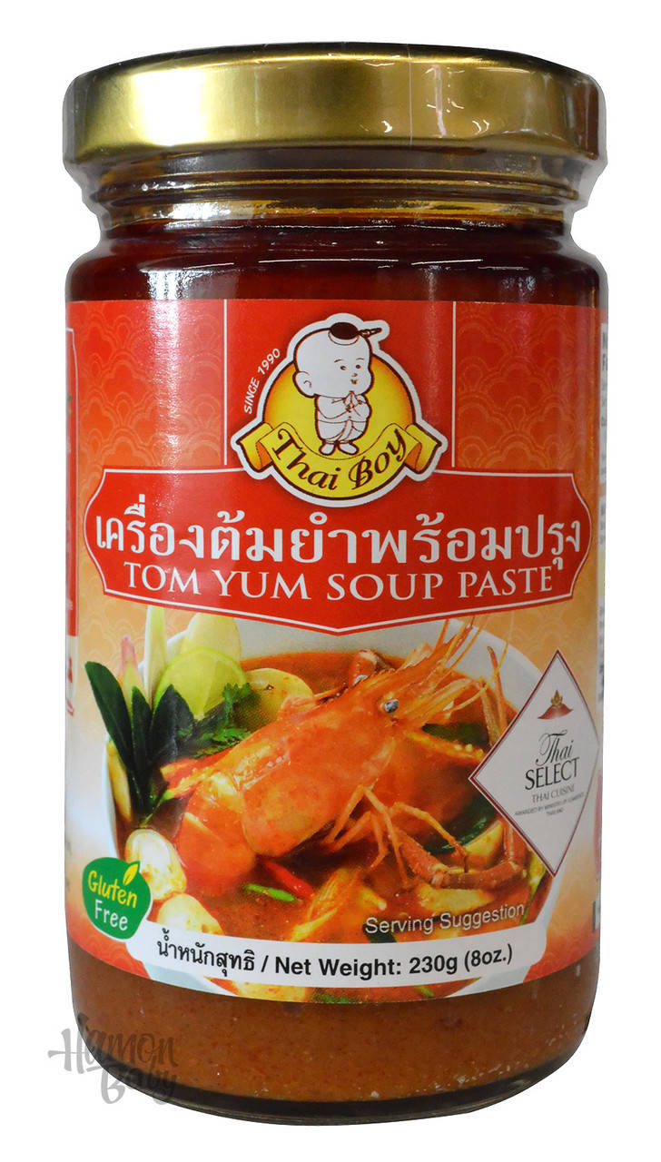 

Паста для супа Том Ям (Tom Yum), 230 г, ТМ Thai boy, Таиланд