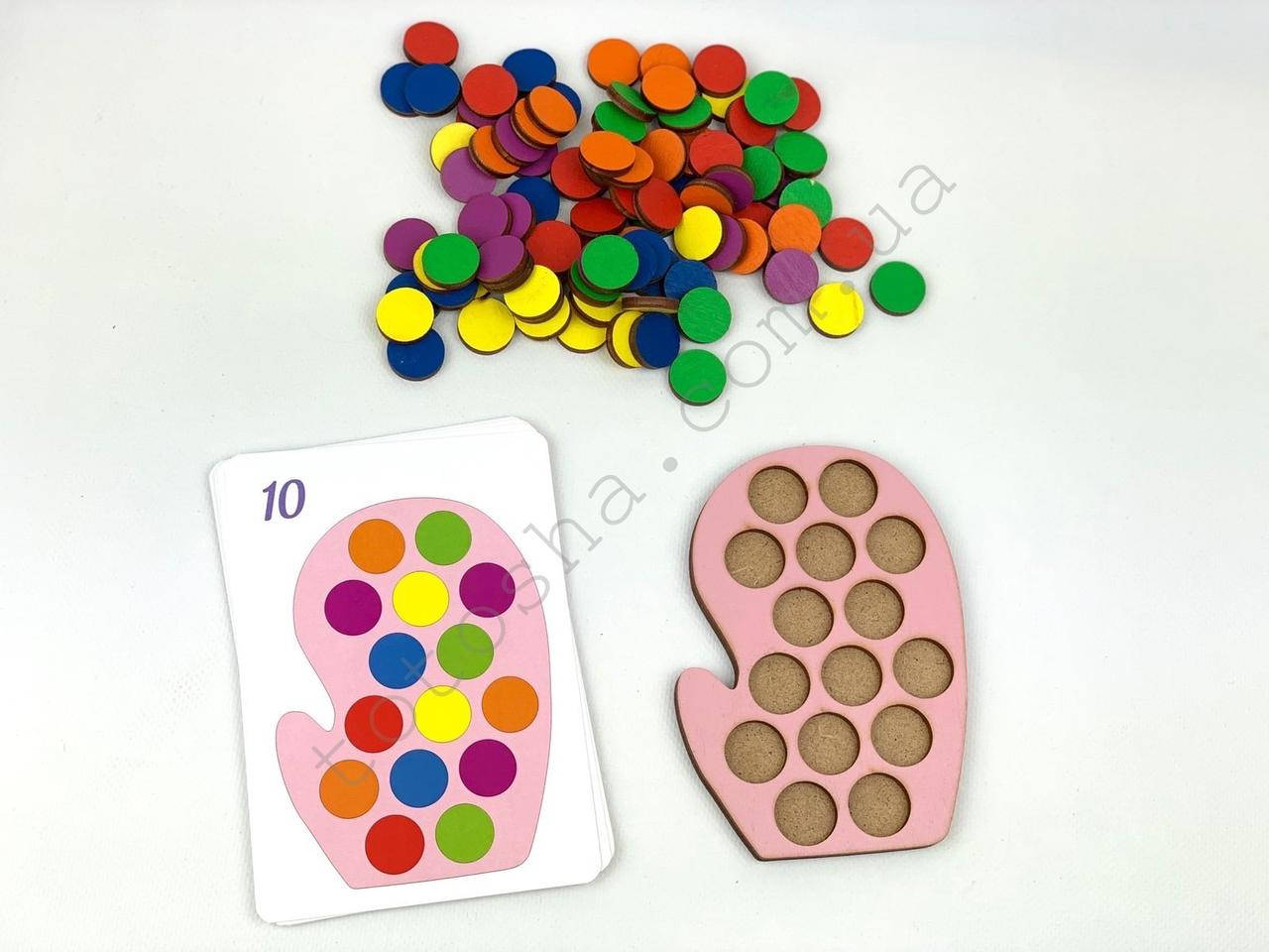 

Деревянная игра Розовая рукавица Познавалка 44088600 Poznavalka