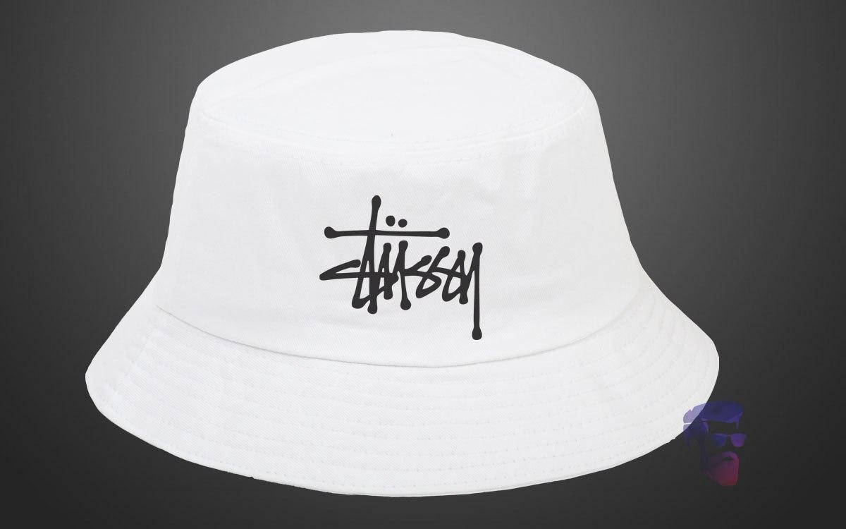 

Спортивная белая панама Stussy