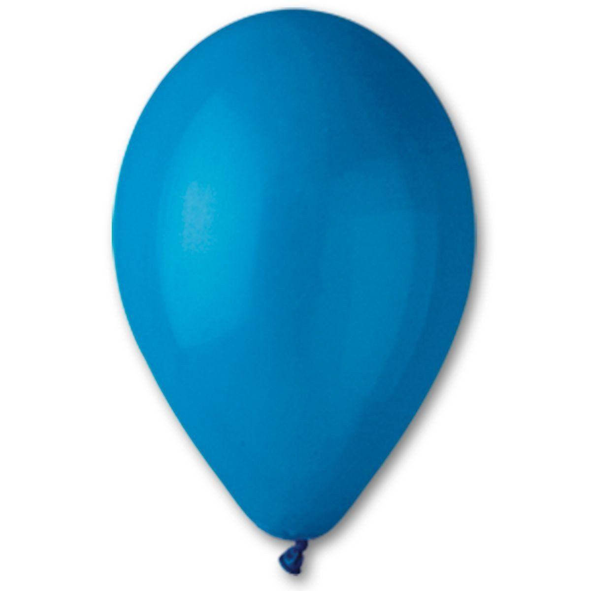 

Латексный шар 10"(26см) пастель синий (10) Gemar