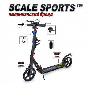 

Самокат Scale Sports SS-10 Черный (USA)