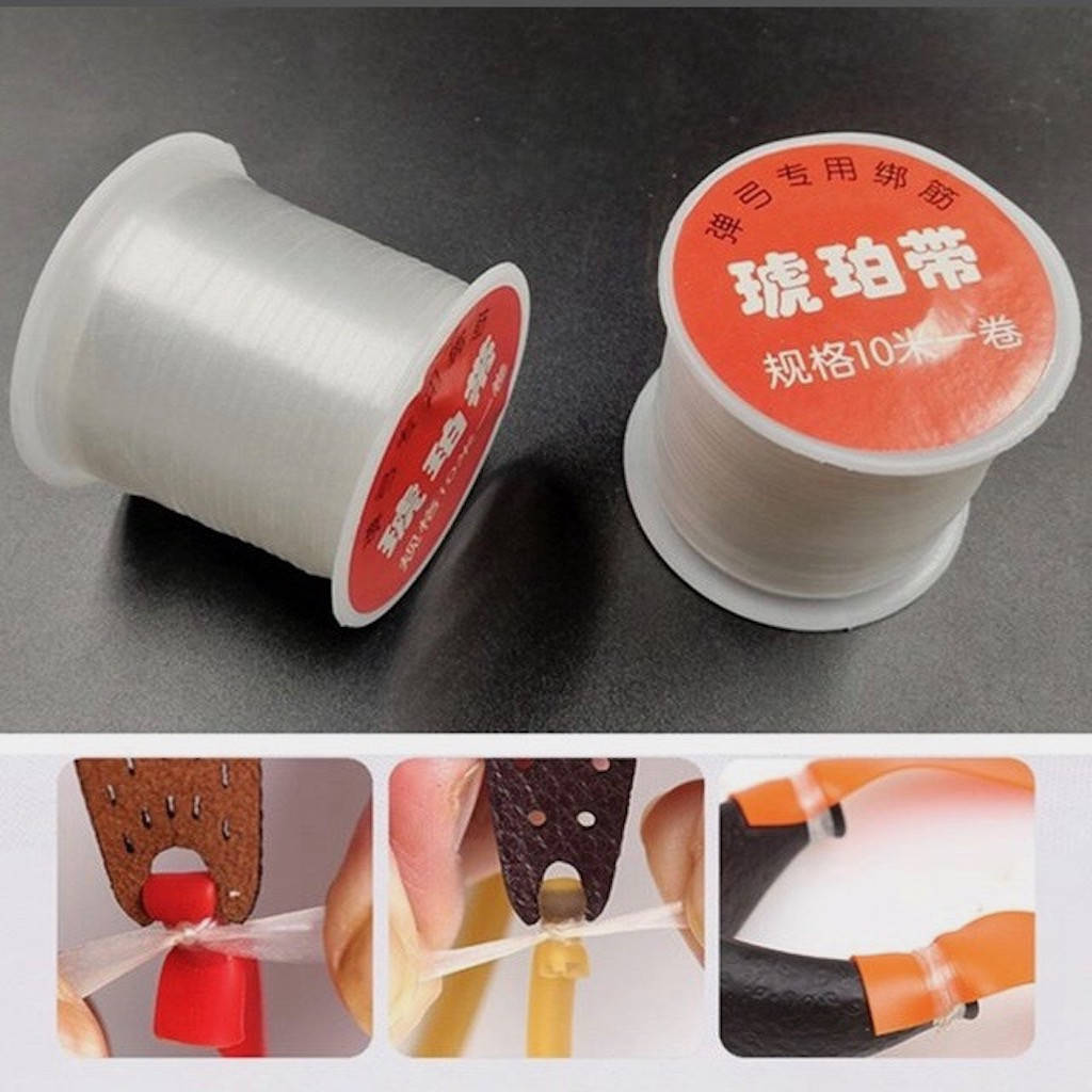 

Монтажная Профессиональная эластичная нить резина Рогатка для фиксации, Белый