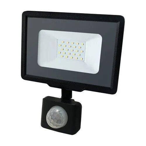 

Светодиодный Led Прожектор Biom S5 20W с датчиком движения 220V 6200K IP65