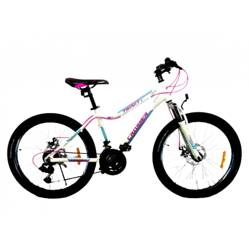 

Подростковый велосипед Crosser TINITY 24-165 24", Белый