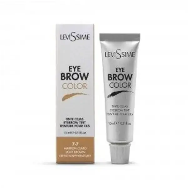 

Краска для бровей Levissime Eyebrow Light Brown 7-7, цвет светло-коричневый, 15 мл