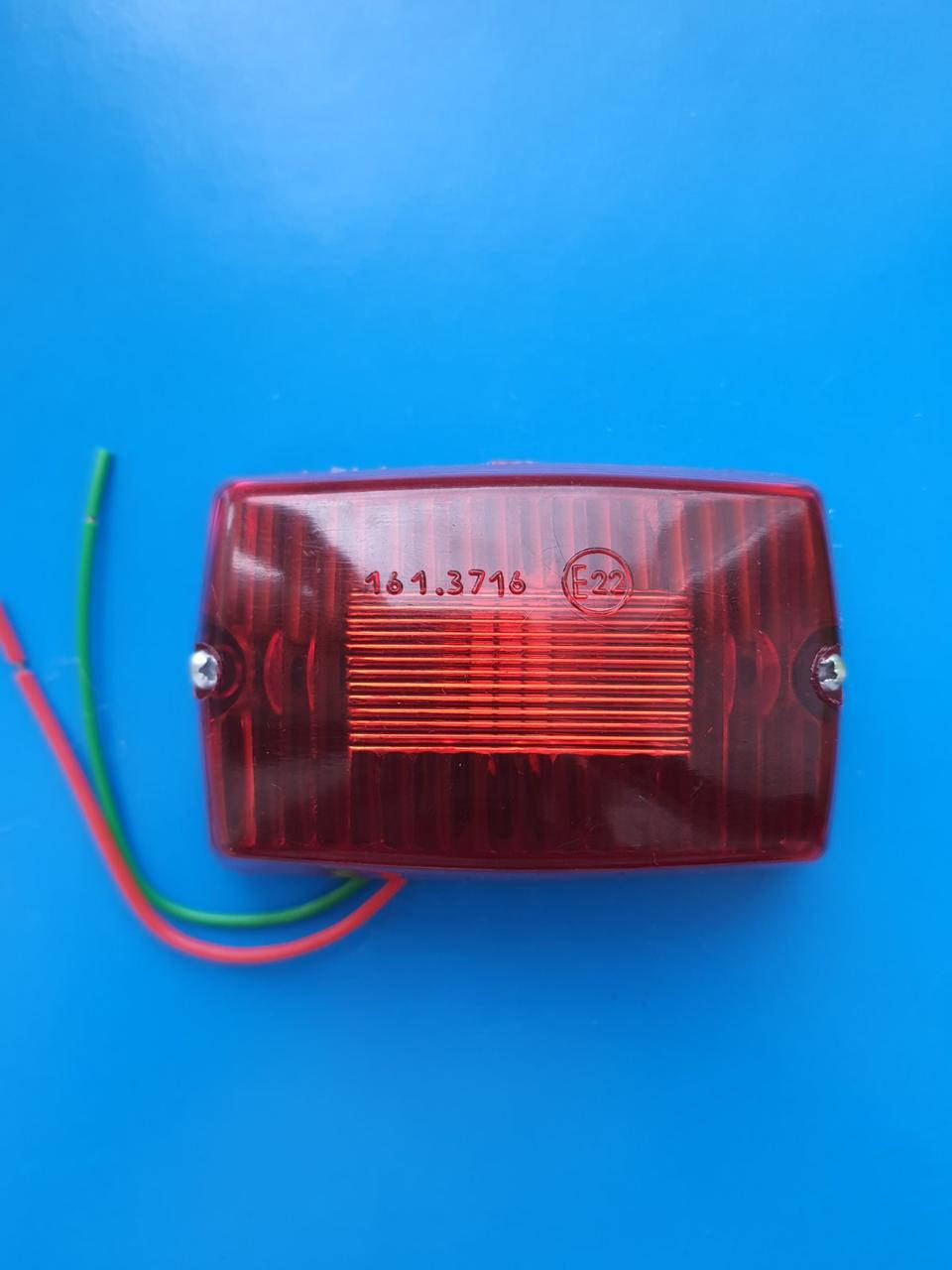 

Светодиодный фонарь габаритный задний красный 12/24 V