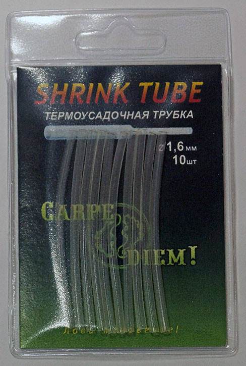 

Термоусадка Carpe Diem Shrink Tube (crystal) прозрачная 1,6mm