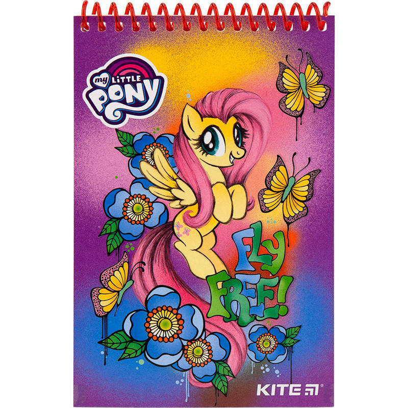 

Блокнот пластиковый KITE My Little Pony LP19-196, А6, 48 листов, нелинованный