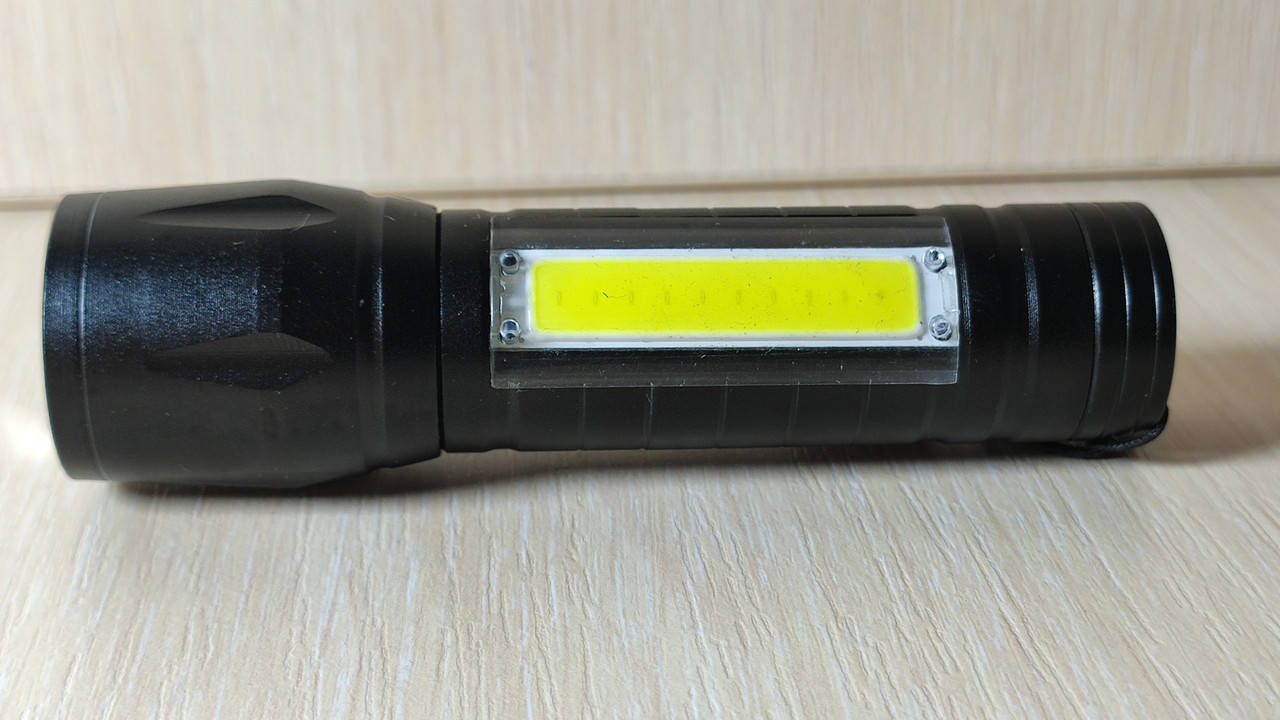 

Фонарик 5W металлический 1*АA или Li-ion 1450