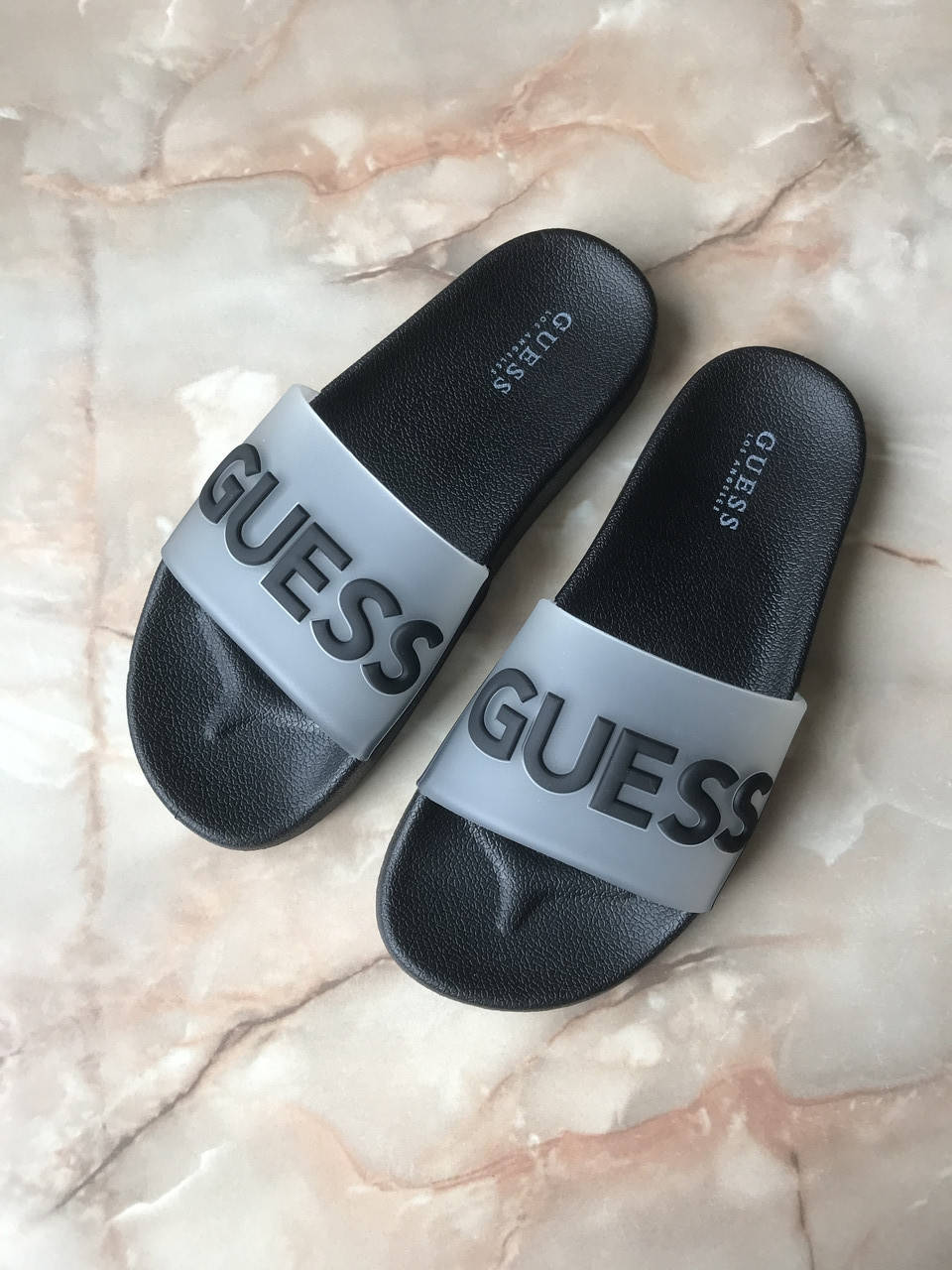 

Летние Шлепанцы Guess оригинал шлепки сланцы черные Lana Logo 36, 37, 38, 39 размер Гесс 39