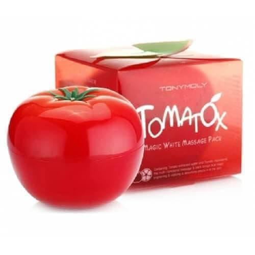 

Осветляющая И Выравнивающая Тон Лица Томатная Маска Tony Moly Tomatox Magic Massage Pack