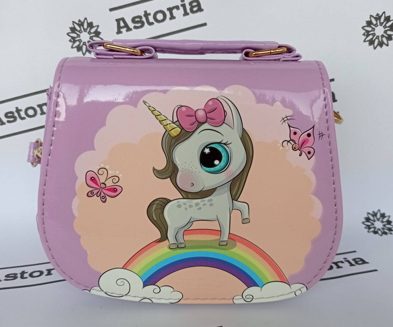 

Детская стильная сумочка кросс-боди через плечо / Модная мини сумка для девочки / Детские сумки