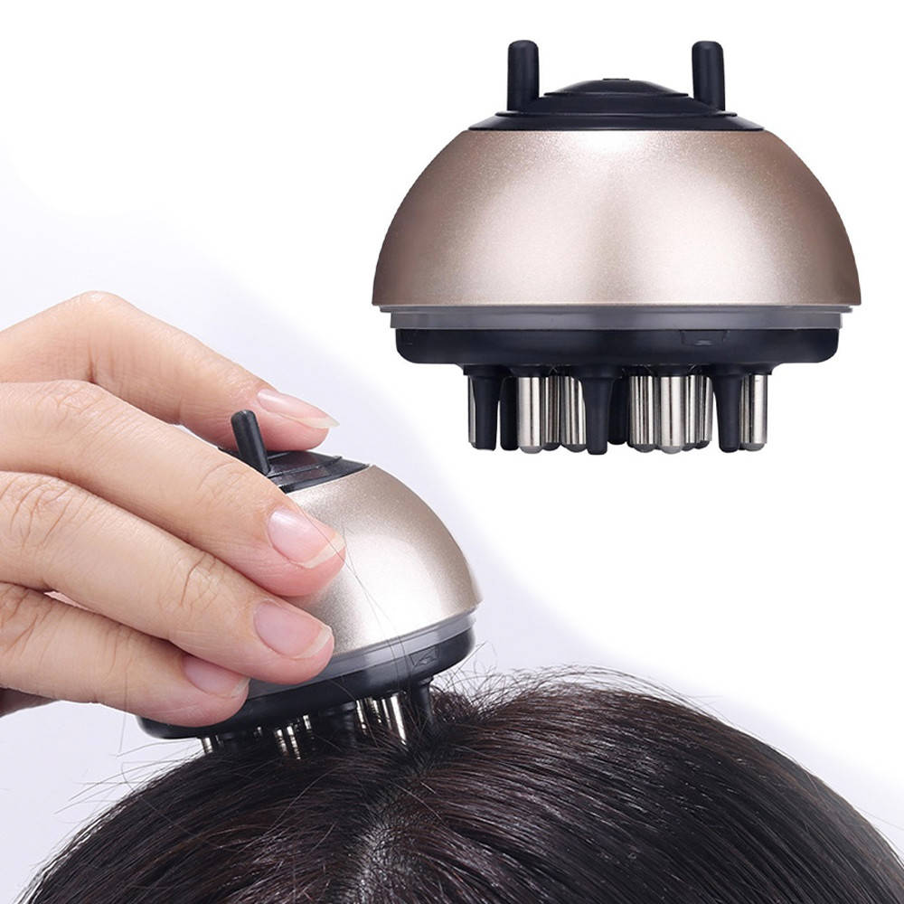 

Вибромассажер антистресс для головы и тела с емкостью для масла 30 мл