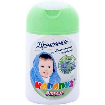 

Присыпка детская КАРАПУЗ 5 трав 50 г