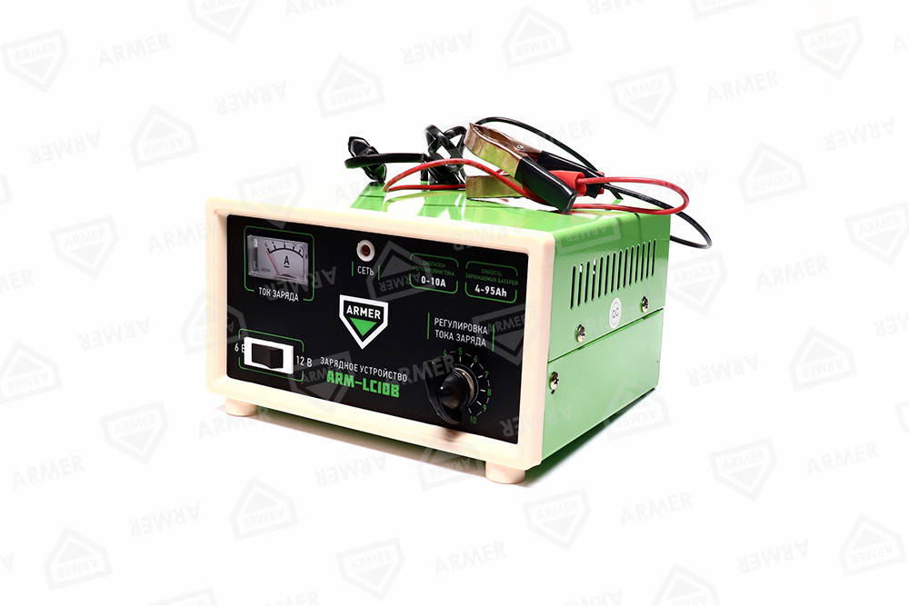 

Зарядное устройство 10Amp 6 / 12V ручне регулювання