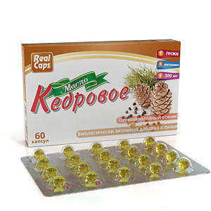 

Масло кедровое 60 капс.