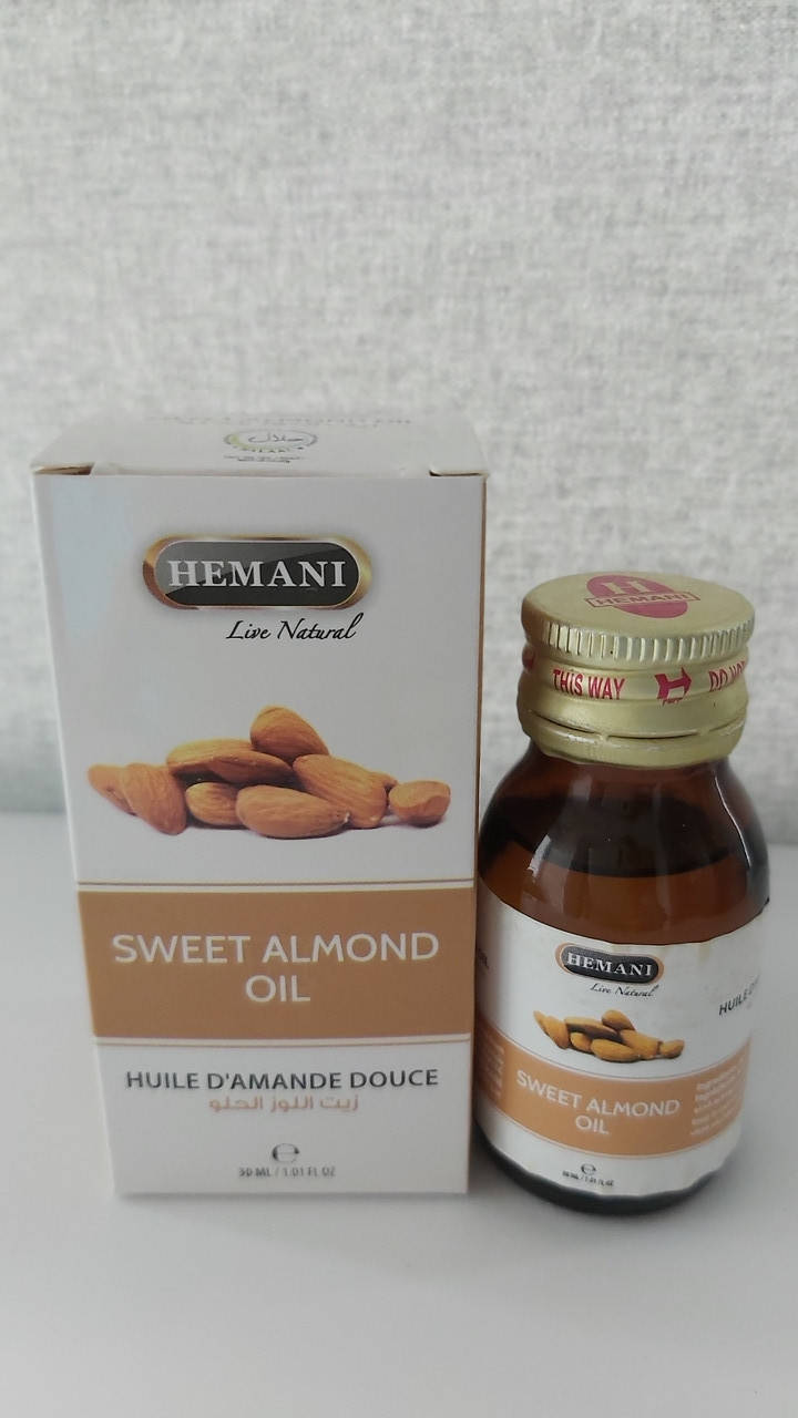 

Масло сладкого миндаля ХЕМАНИ (SWEET ALMOND OIL HEMANI)30 МЛ