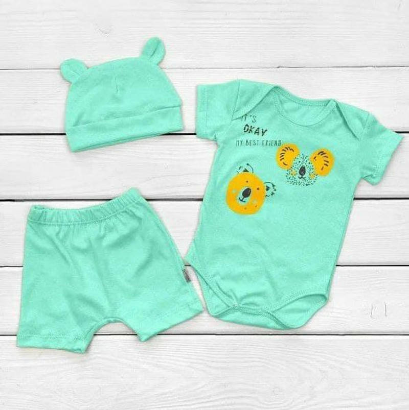 

Летний набор из 3 предметов Мордочки 169мт