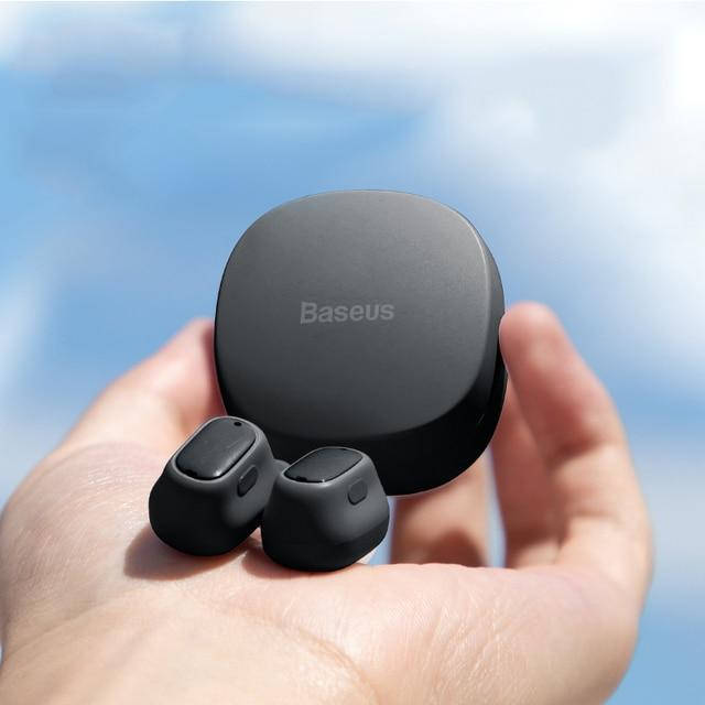 

Беспроводные блютуз наушники Baseus WM 01 bluetooth Наушники сенсорные в кейсе