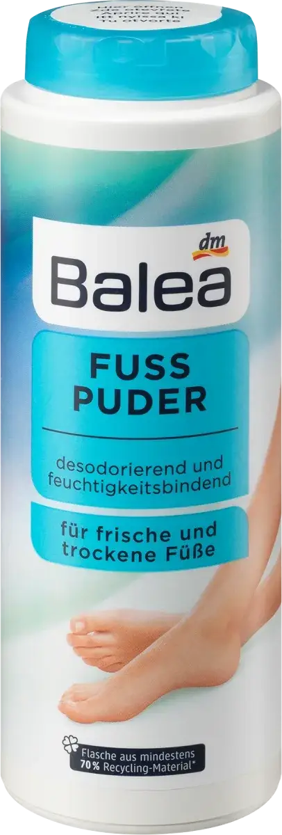 

Пудра для ног Balea Fuß Puder, 100g.