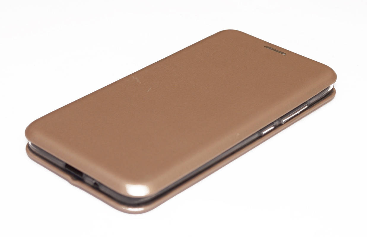 

Чехол книжка Level для Xiaomi Redmi 6A Экокожа Золотой