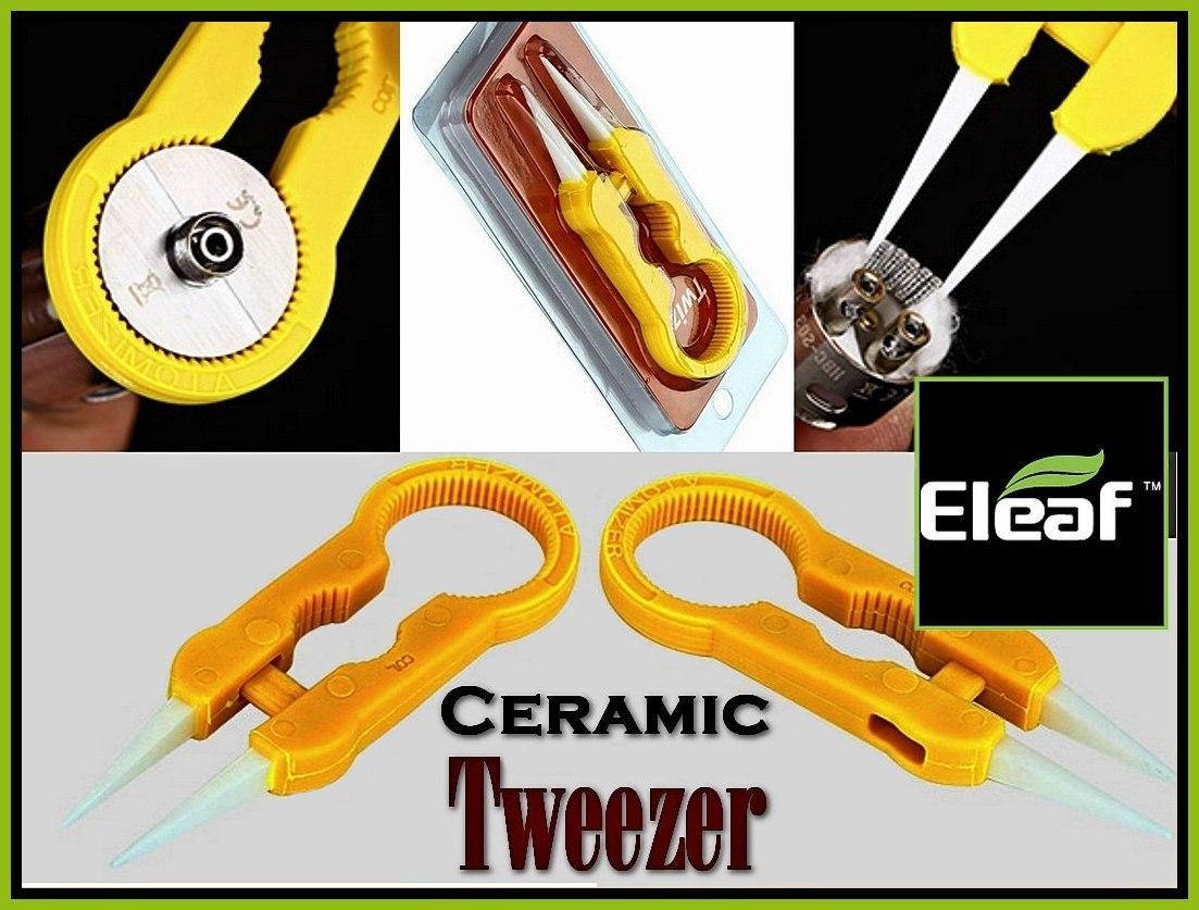 

Eleaf Ceramic Tweezers. Универсальный пинцет с керамическими наконечниками. Оригинал.