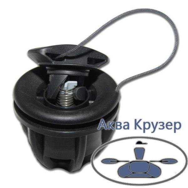 

Клапан воздушный Borika, цвет черный, для надувных лодок ПВХ