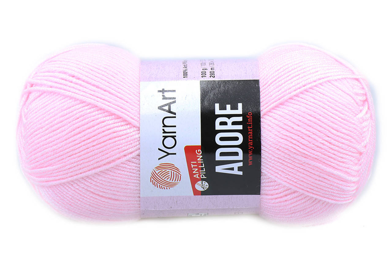 

YarnArt Adore, Розовый зефир №361