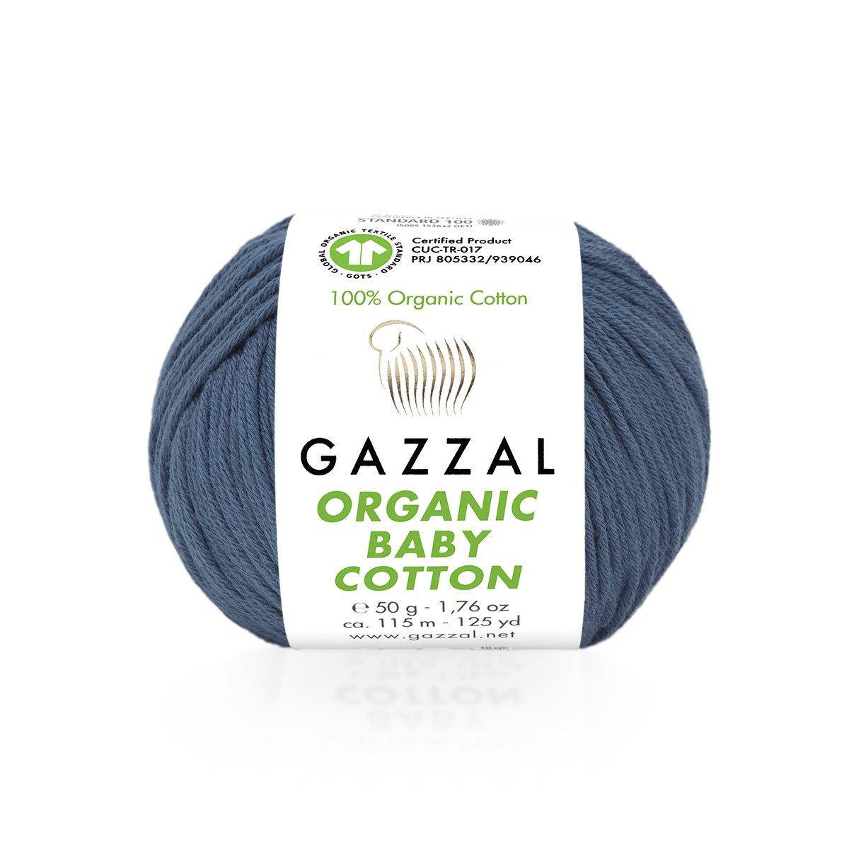

Gazzal Organic Baby Cotton № 434 джинс