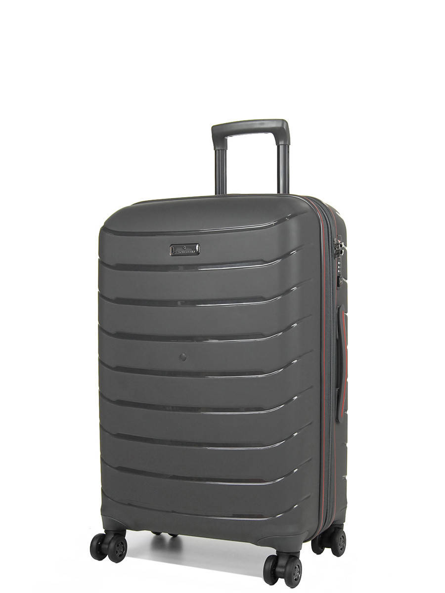 

Чемодан дорожный Snowball 61303 Cologne M 59,5 л 66х42x24 см Серый