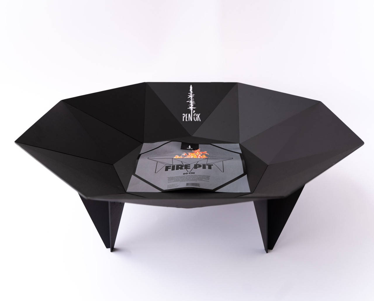 

Чаша для костра Penyok Fire Pit 60 см Черный FP-60 EM, КОД: 109090