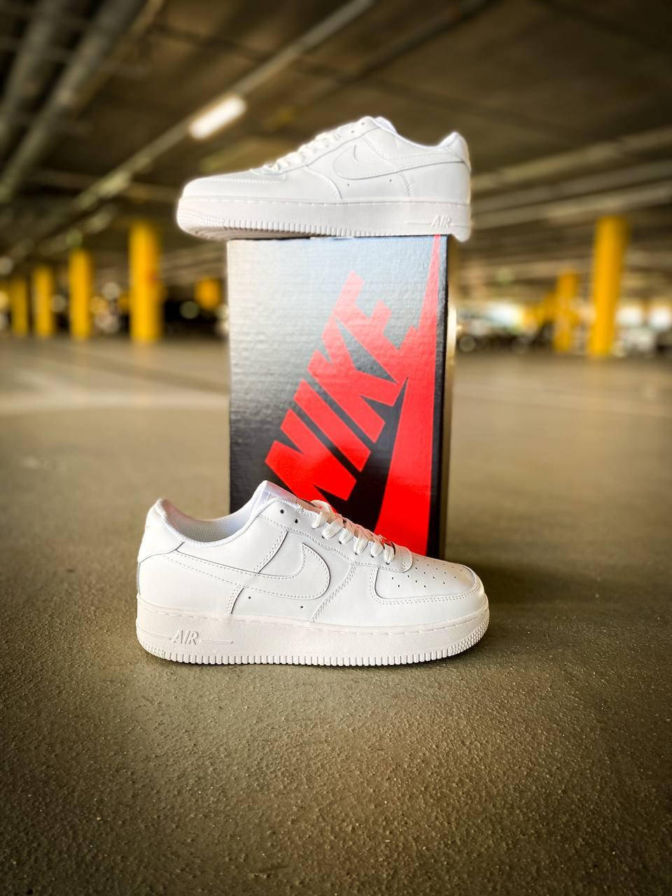 

Мужские кроссовки Nike Air Force Low "White, Белый