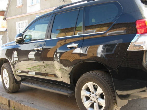 

Нижние молдинги стекол нержавейка 6 шт. для Toyota Land Cruiser Prado 150 09-