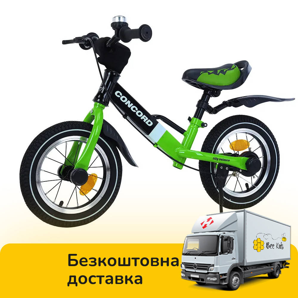 

Детский беговел BALANCE TILLY 12" Concord T-212510 Green