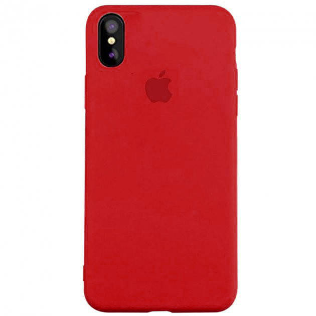 

Чехол для Apple iPhone XS красный