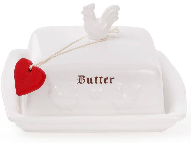 

Масленка керамическая "Тоскана" BUTTER 18х14х12см